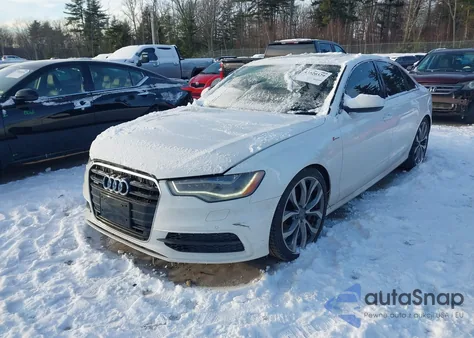 2015 Audi A6 3.0T Premium Plus from USA, damaged, VIN WAUFGAFC8FN005257